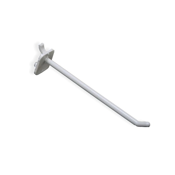 6" Plastic Hook: 0.287" Dia., PK50